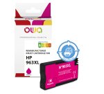 Cartouche d'encre remanufacturée OWA - haute capacité - Magenta - pour HP 963XL