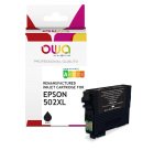 Cartouche d'encre remanufacturée OWA - haute capacité - Noir - pour EPSON 502XL