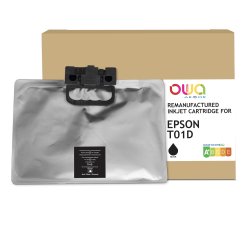 EN_Cartouche d'encre remanufacturée OWA - standard - Noir - pour EPSON C13T01D100