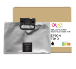 Cartouche d'encre remanufacturée OWA - standard - Noir - pour EPSON C13T01D100