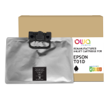 Cartouche d'encre remanufacturée OWA - standard - Noir - pour EPSON C13T01D100