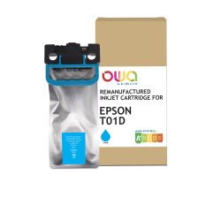 OWA Remanufactured Ink Cartridge - Standard - Cyan - for EPSON C13T01D200