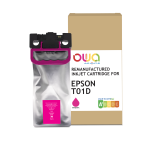 Cartouche d'encre remanufacturée OWA - standard - Magenta - pour EPSON C13T01D300