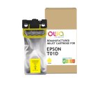 Cartouche d'encre remanufacturée OWA - standard - Jaune - pour EPSON C13T01D400