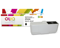 OWA Compatible Cartridge EPSON SJI-C-33-P-(K) Black for Inkjet Printer