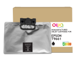 Cartouche d'encre remanufacturée OWA - haute capacité - Noir - pour EPSON T9661