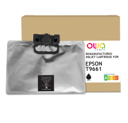 EN_Cartouche d'encre remanufacturée OWA - haute capacité - Noir - pour EPSON T9661