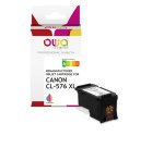 Cartouche d'encre remanufacturée OWA - standard - 3 Couleurs - pour CANON CL-576 XL