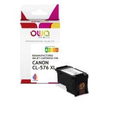 OWA Remanufactured Ink Cartridge - Standard - 3 Colors - for CANON CL-576 XL
