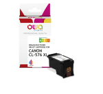 Cartouche d'encre remanufacturée OWA - standard - 3 Couleurs - pour CANON CL-576 XL