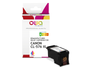 Cartouche d'encre remanufacturée OWA - standard - 3 Couleurs - pour CANON CL-576 XL