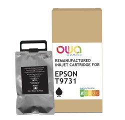 Cartouche d'encre remanufacturée OWA - standard - Noir - pour EPSON T9731