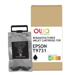 EN_Cartouche d'encre remanufacturée OWA - standard - Noir - pour EPSON T9731