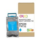 Cartouche d'encre remanufacturée OWA - standard - Cyan - pour EPSON T9732