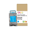Cartouche d'encre remanufacturée OWA - standard - Cyan - pour EPSON T9732