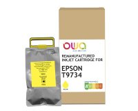 EN_Cartouche d'encre remanufacturée OWA - standard - Jaune - pour EPSON T9734