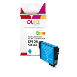 Cartouche d'encre remanufacturée OWA - haute capacité - Cyan - pour EPSON C13T09R24010