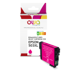 Cartouche d'encre remanufacturée OWA - haute capacité - Magenta - pour EPSON C13T09R34010