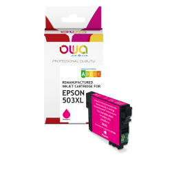 Cartouche d'encre remanufacturée OWA - haute capacité - Magenta - pour EPSON C13T09R34010