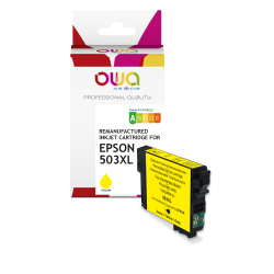 Cartouche d'encre remanufacturée OWA - haute capacité - Jaune - pour EPSON C13T09R44010
