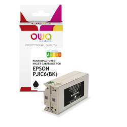 Cartouche d'encre remanufacturée OWA - standard - Noir - pour EPSON C13S020452