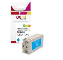 Cartouche d'encre remanufacturée OWA - standard - Cyan - pour EPSON C13S020447