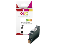EN_Cartouche d'encre remanufacturée OWA - standard - Noir - pour HP 15
