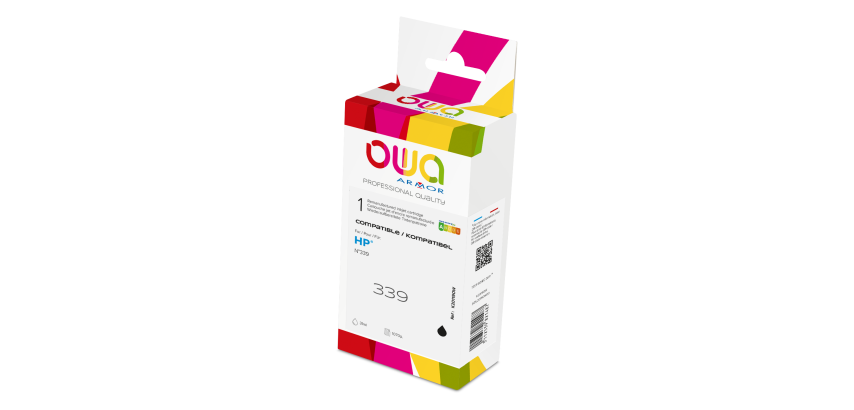 Cartouche d'encre remanufacturée OWA - standard - Noir - pour HP 339