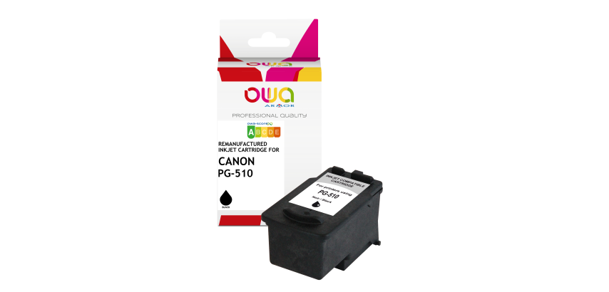 Cartouche d'encre remanufacturée OWA - standard - Noir - pour CANON PG-510