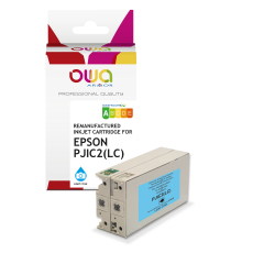 Cartouche d'encre remanufacturée OWA - standard - Cyan Clair - pour EPSON C13S020448