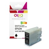 Cartouche d'encre remanufacturée OWA - standard - Noir - pour EPSON SJIC-36-P-K