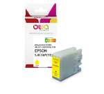 Cartouche d'encre remanufacturée OWA - standard - Jaune - pour EPSON C13T44C440