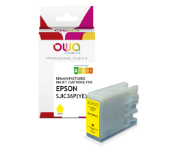 Cartouche d'encre remanufacturée OWA - standard - Jaune - pour EPSON C13T44C440