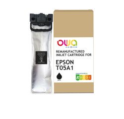 EN_Cartouche d'encre remanufacturée OWA - standard - Noir - pour EPSON C13T05A100