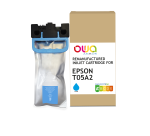 Cartouche d'encre remanufacturée OWA - standard - Cyan - pour EPSON C13T05A200