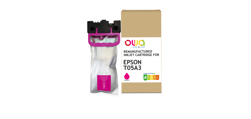 Cartouche d'encre remanufacturée OWA - standard - Magenta - pour EPSON C13T05A300