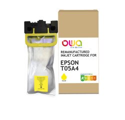 Cartouche d'encre remanufacturée OWA - standard - Jaune - pour EPSON C13T05A400