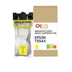 Cartouche d'encre remanufacturée OWA - standard - Jaune - pour EPSON C13T05A400