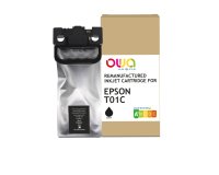 Cartouche d'encre remanufacturée OWA - standard - Noir - pour EPSON C13T01C100