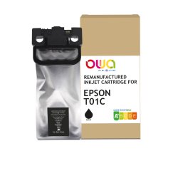 EN_Cartouche d'encre remanufacturée OWA - standard - Noir - pour EPSON C13T01C100