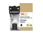 Cartouche d'encre remanufacturée OWA - standard - Noir - pour EPSON C13T01C100