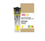 Cartouche d'encre remanufacturée OWA - standard - Jaune - pour EPSON C13T01C400
