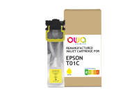 EN_Cartouche d'encre remanufacturée OWA - standard - Jaune - pour EPSON C13T01C400