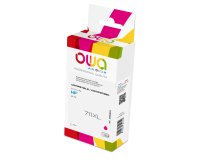 EN_Cartouche d'encre traceur remanufacturée OWA - haute capacité - Magenta - pour HP 711