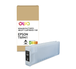 Remanufactured OWA Plotter Ink Cartridge - High Capacity - Photo Black - for EPSON T6941
