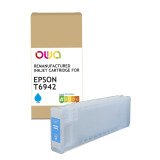 EN_Cartouche d'encre traceur remanufacturée OWA - haute capacité - Cyan - pour EPSON T6942