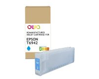 EN_Cartouche d'encre traceur remanufacturée OWA - haute capacité - Cyan - pour EPSON T6942