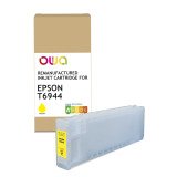 EN_Cartouche d'encre traceur remanufacturée OWA - haute capacité - Jaune - pour EPSON T6944