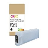 EN_Cartouche d'encre traceur remanufacturée OWA - haute capacité - Noir Mat - pour EPSON T6945