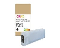 EN_Cartouche d'encre traceur remanufacturée OWA - haute capacité - Noir Mat - pour EPSON T6945